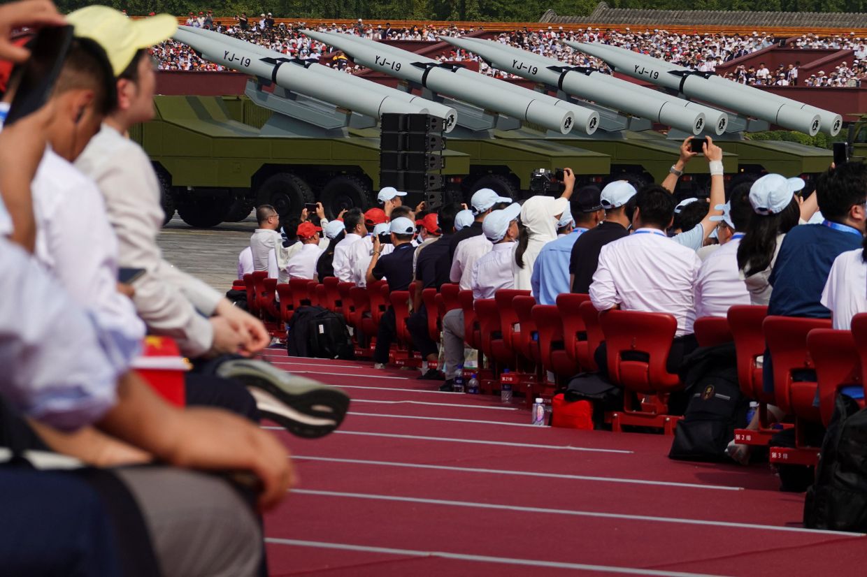 Pomp, pageantry and prowess at Beijing's military parade | The Star