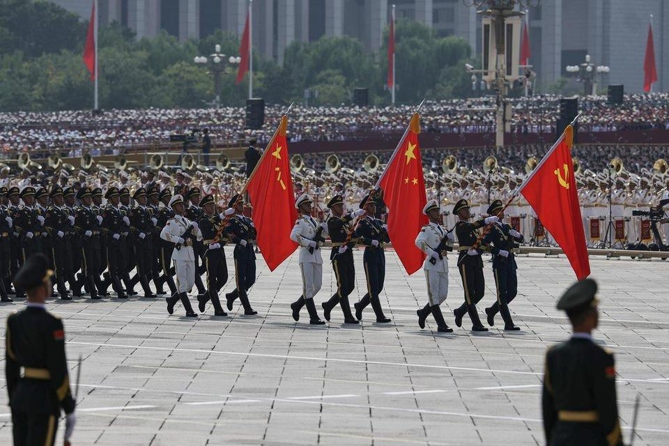 Chinese President Xi Jinping said at the parade that the end of the World Anti-Fascist War - as the Chinese also call WWII - marked China’s “first complete victory in modern times against foreign invasion”. - Photo: EPA