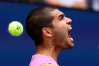 Tennis-After buzz cut made the headlines, Alcaraz's game turning heads in New York