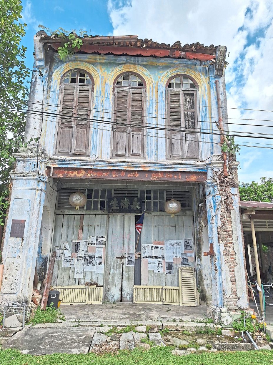 Sybil Kathigasu's old clinic and home still stands in Papan.