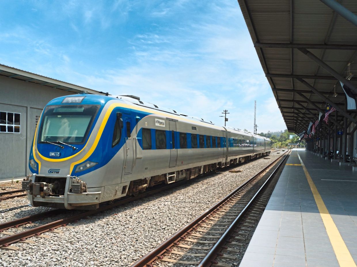 The train station in Kuala Lipis was first built by the British in 1926, and is still in operation today.