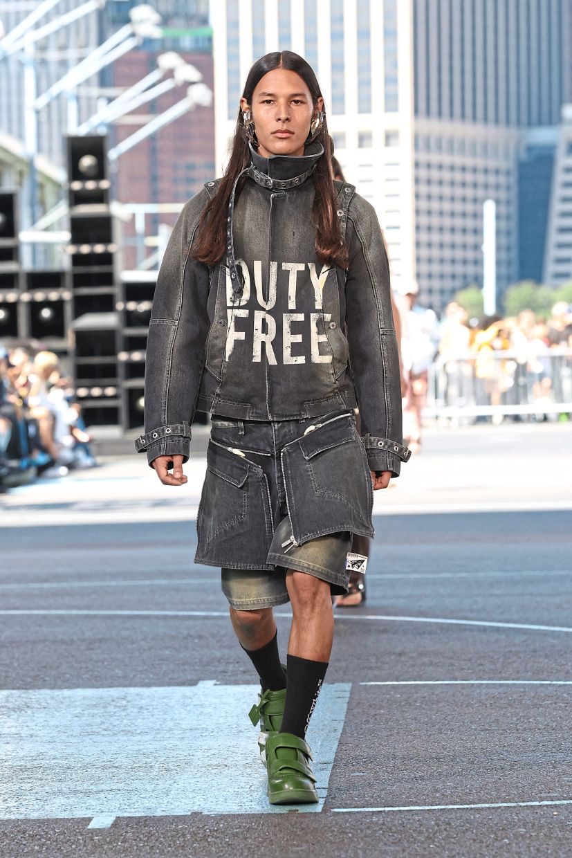A model walks the runway for the Off-White fashion show last year. The global streetwear label has maintained its aesthetic after the passing of founder Virgil Abloh. Photo: Getty Images via AFP