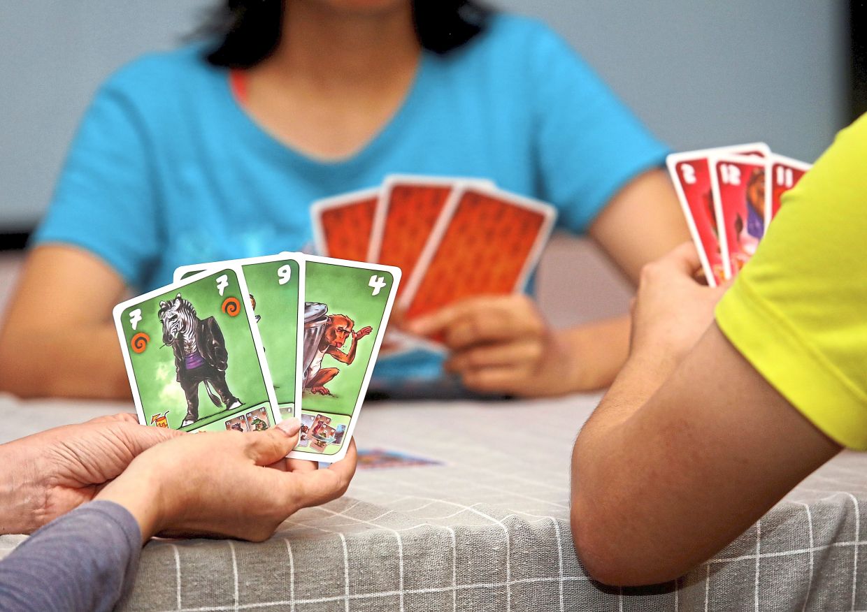 Board games involve many elements, including cards.