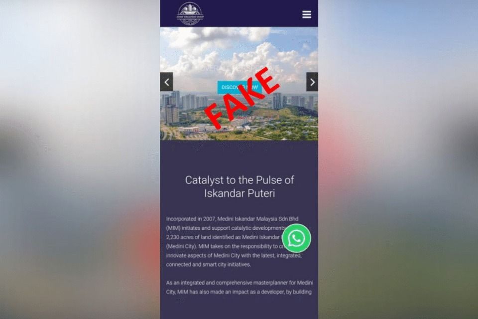 Police warn of Johor-Singapore housing subsidy scam