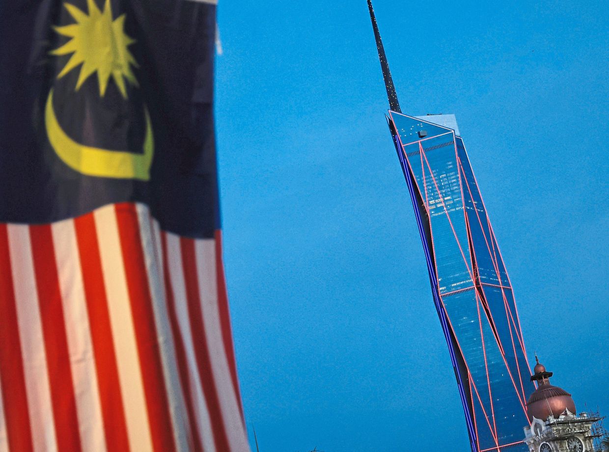 Merdeka 118, a new tower running icon. — AZMAN GHANI/The Star