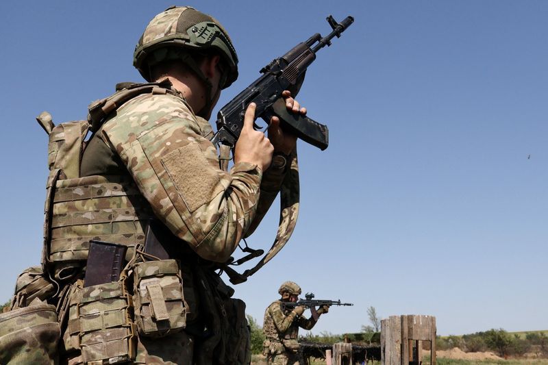 Putin says any Western troops in Ukraine would be fair targets