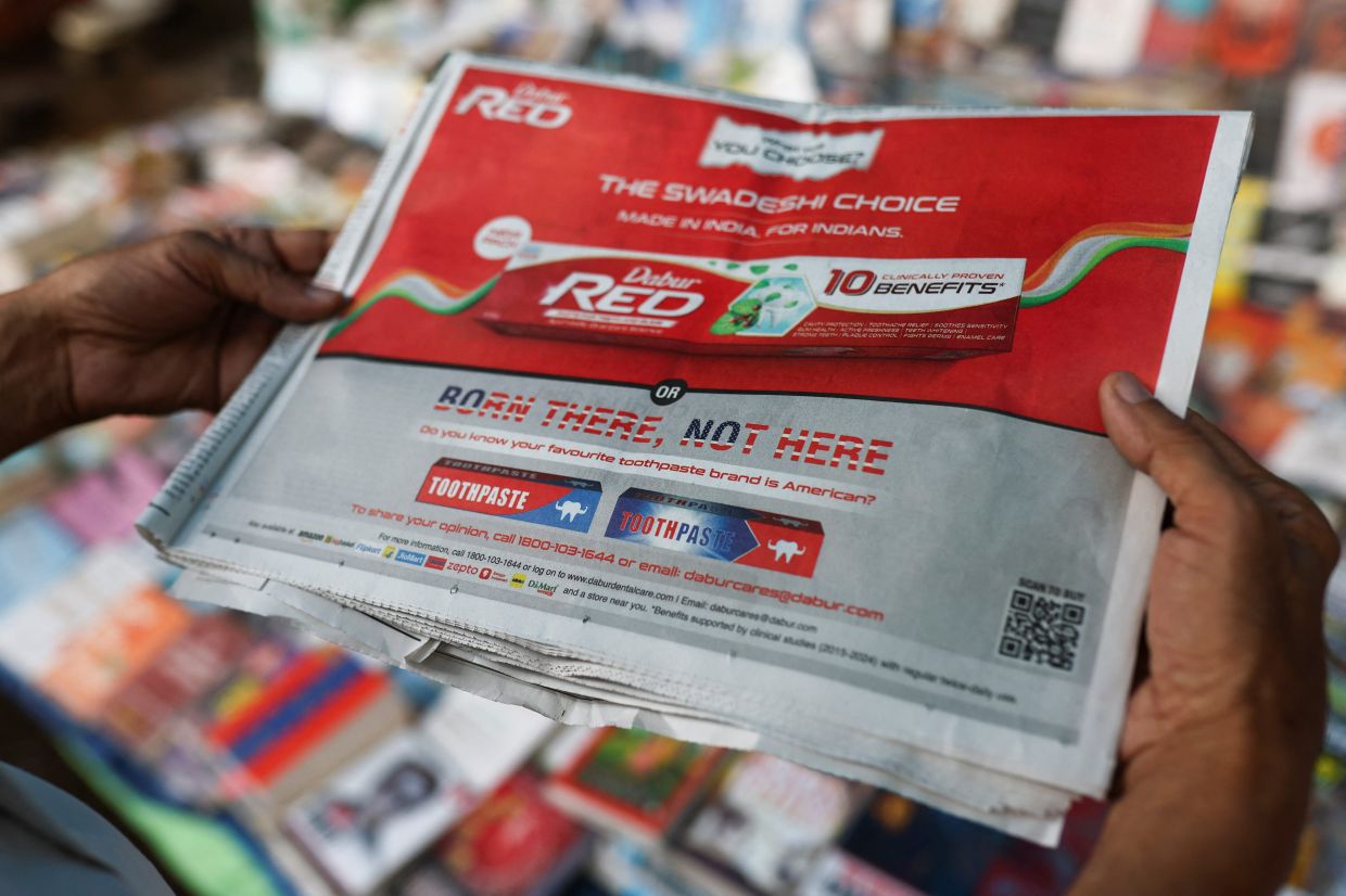 Toothpaste becomes battleground as US-India tensions spill into company ...