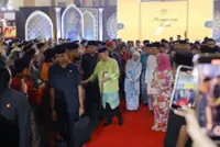 King, Queen grace Maulidur Rasul celebration