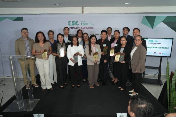 Awardees in the Environment category.