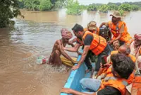 Five dead after flood rescue boat overturns