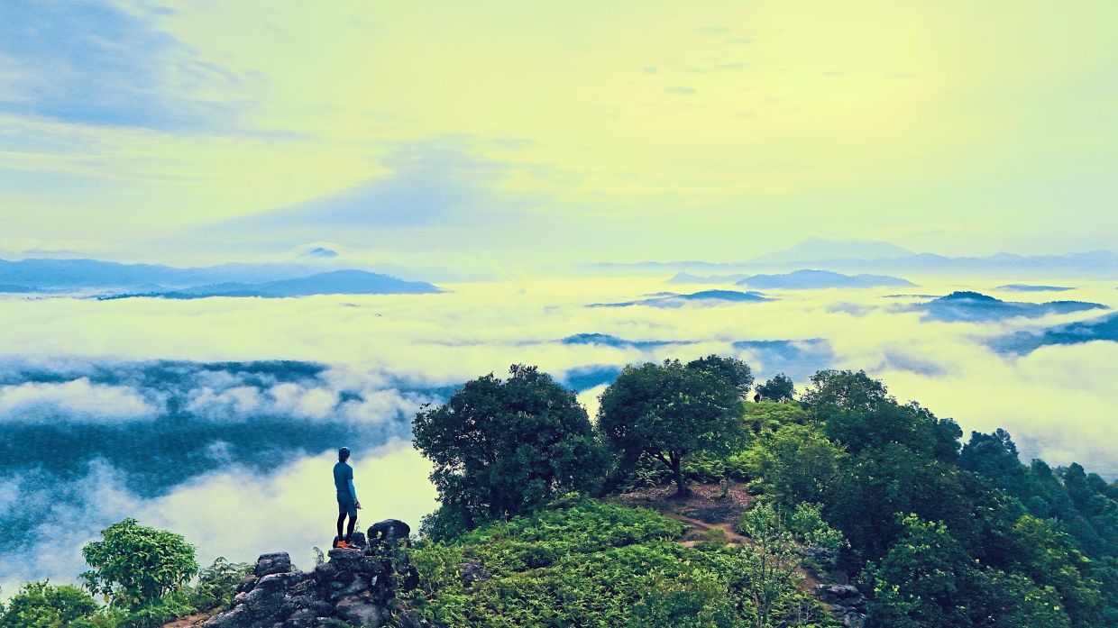 Bukit Botak has a view that makes the climb worthwhile.