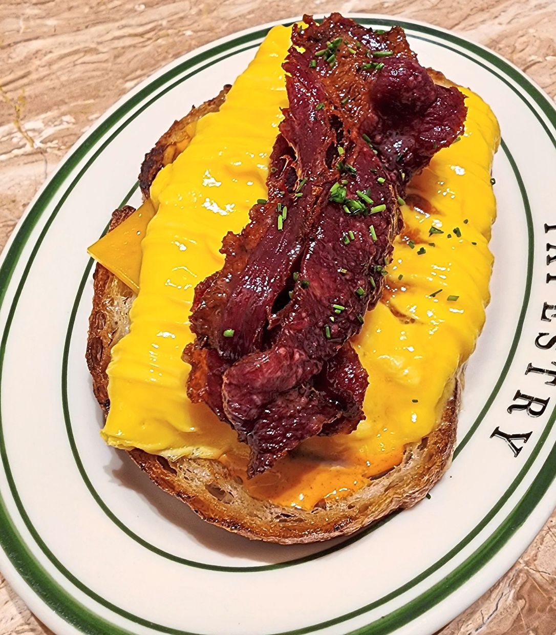 The egg drop open-faced sandwich features eggs so fluffy, even clouds might be jealous. — ABIRAMI DURAI/The Star