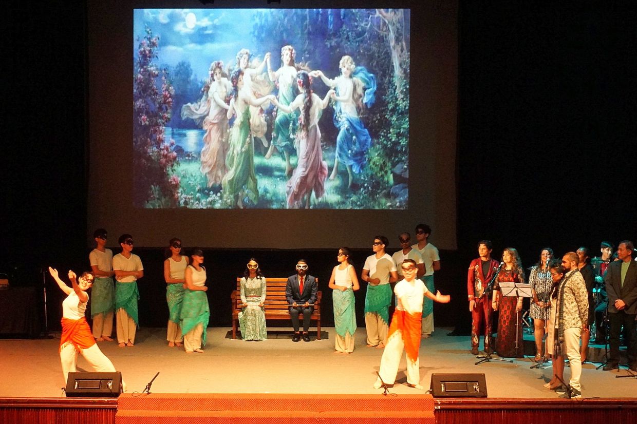 'Memes, A Love Story' is a musical drama that was staged at Dewan Budaya, Universiti Sains Malaysia, in June 2019. Photo: Penang Players Music and Drama Society