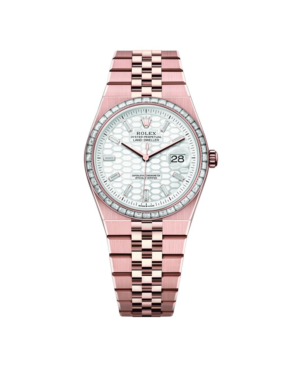 Oyster Perpetual Land-Dweller 36, 18 ct Everose gold