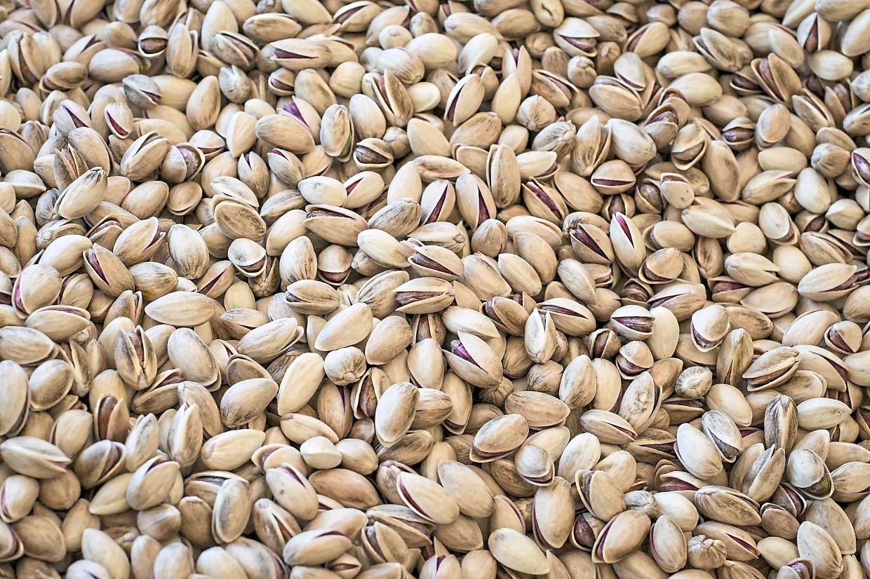 Pistachios from Aegina are said to be very tasty, thanks to the island's salty water.