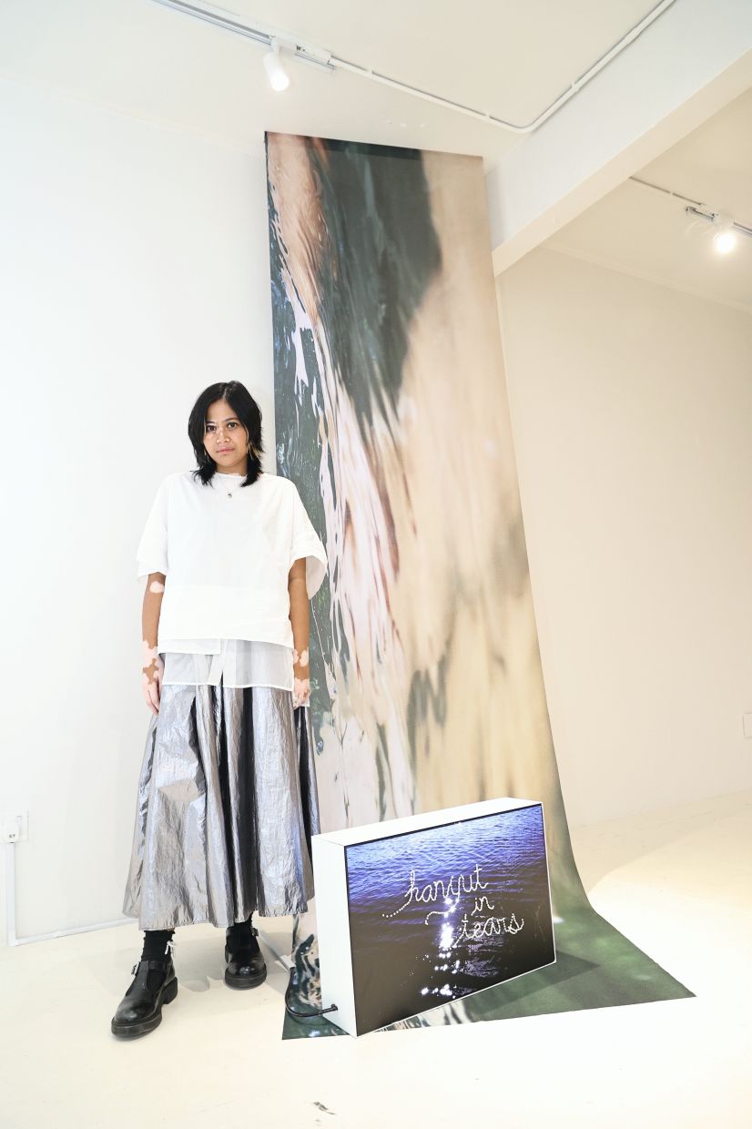 Photographer Nadirah Zakariya’s 'Air Mata Air' is a contemplative exhibition tracing a return to self through the primal sources of body and water. Photo: The Star/Azman Ghani