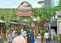 Fun with dinosaurs at Bangkok's Jurassic World theme park