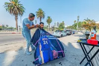 'More than a barber': Former addict cuts hair of homeless people for free in LA