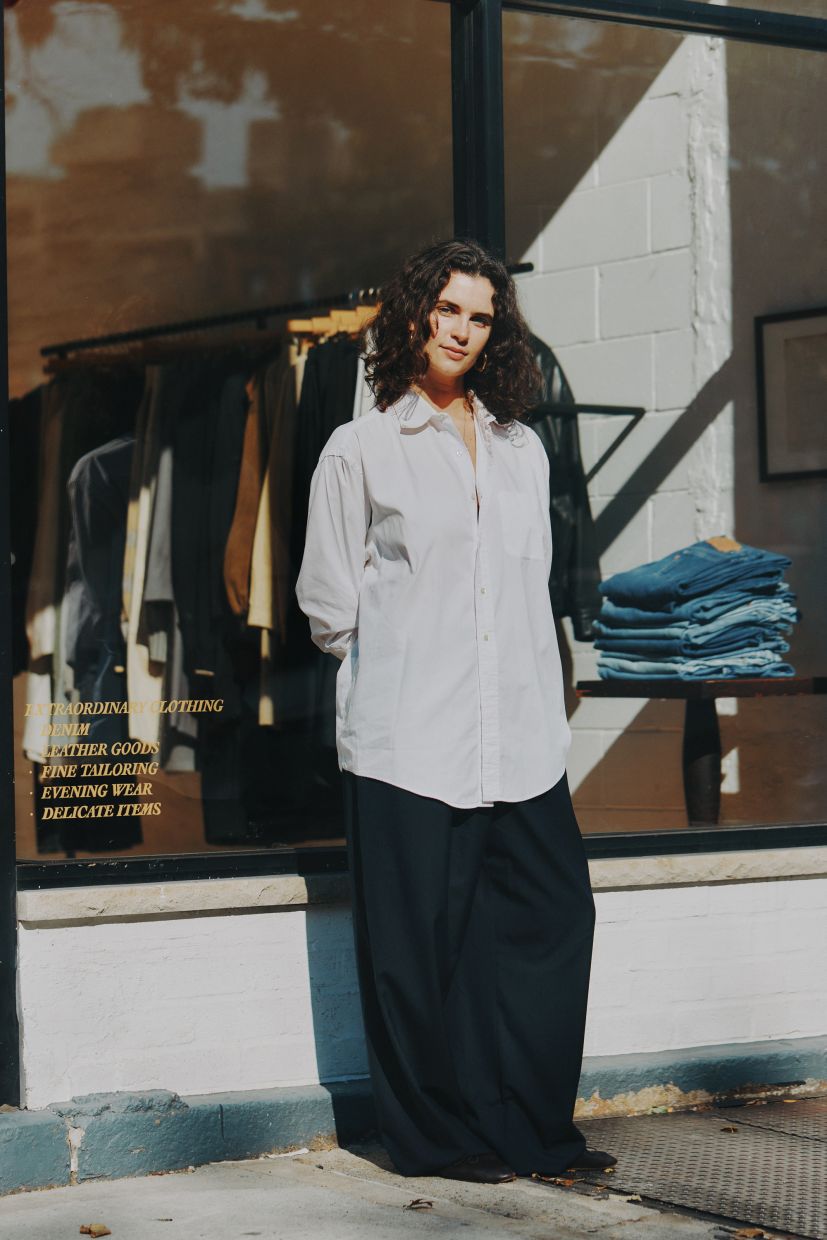 Kathleen Sorbara, who stocked so much of Giorgio Armani’s work at her first vintage store, Chickee’s, that people would joke that she had bought out an old Armani store. Photo: The New York Times