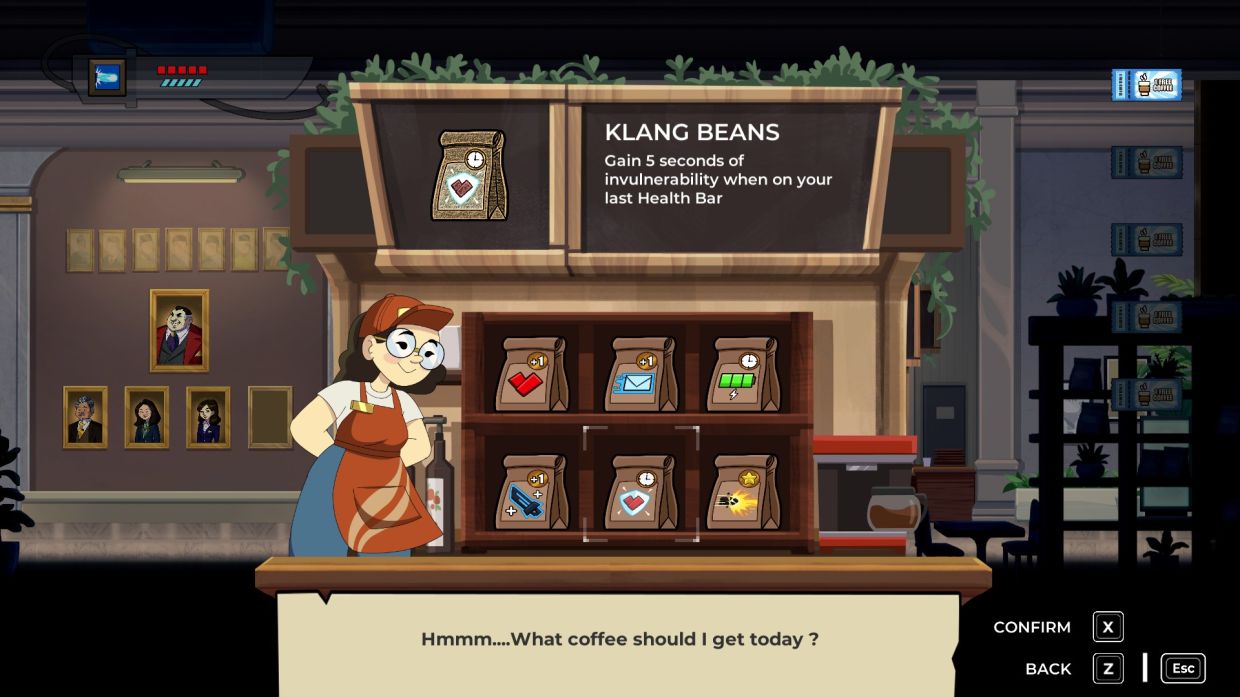 Coffee, the faithful friend of office workers, makes an appearance in this game as well. — Forust Studio