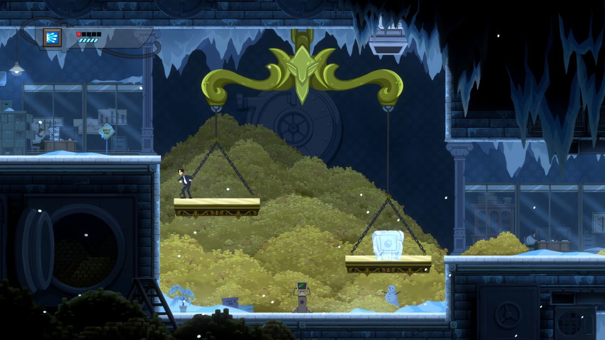 Platforming elements are a key game feature. — Forust Studio