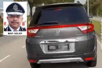Police tracking hit-and-run driver following collision in Subang Jaya