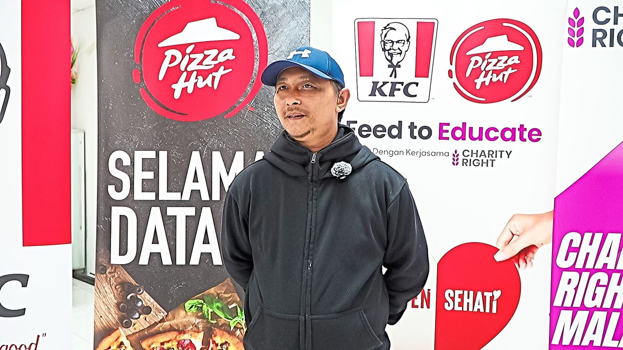 Muhd Aeril: My child now attends school more regularly and has learned to read.