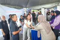 Community-police rapport shines in Marang