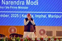 India's Modi calls for peace in Manipur, launches development projects