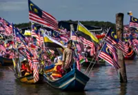 Photo gallery: Boat float parade lights up Malaysia Day celebrations in Bukit Gantang
