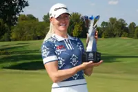 English golf star Charley Hull wins Kroger Queen City Championship by one shot over World No. 1 Jeeno Thitikul of Thailand
