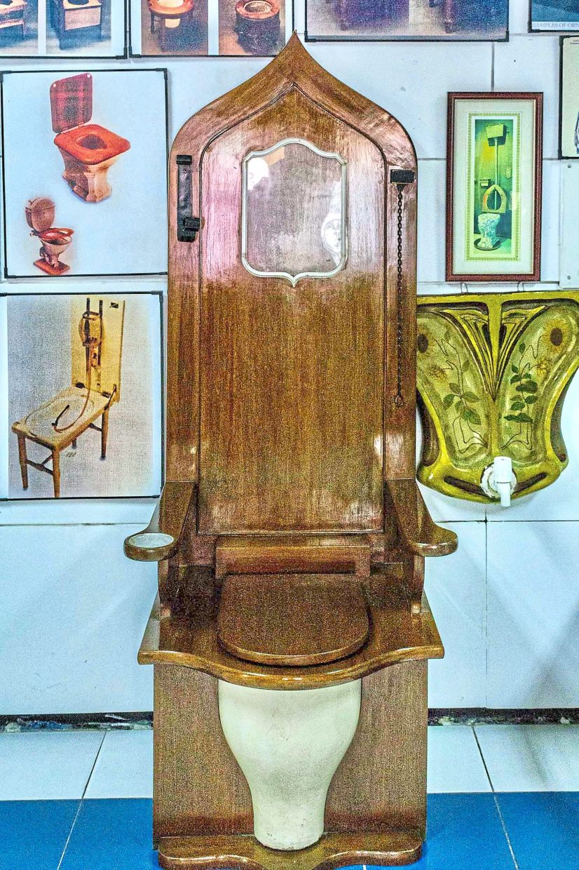 One of the exhibits at the Sulabh International Museum of Toilets. — Museums of India