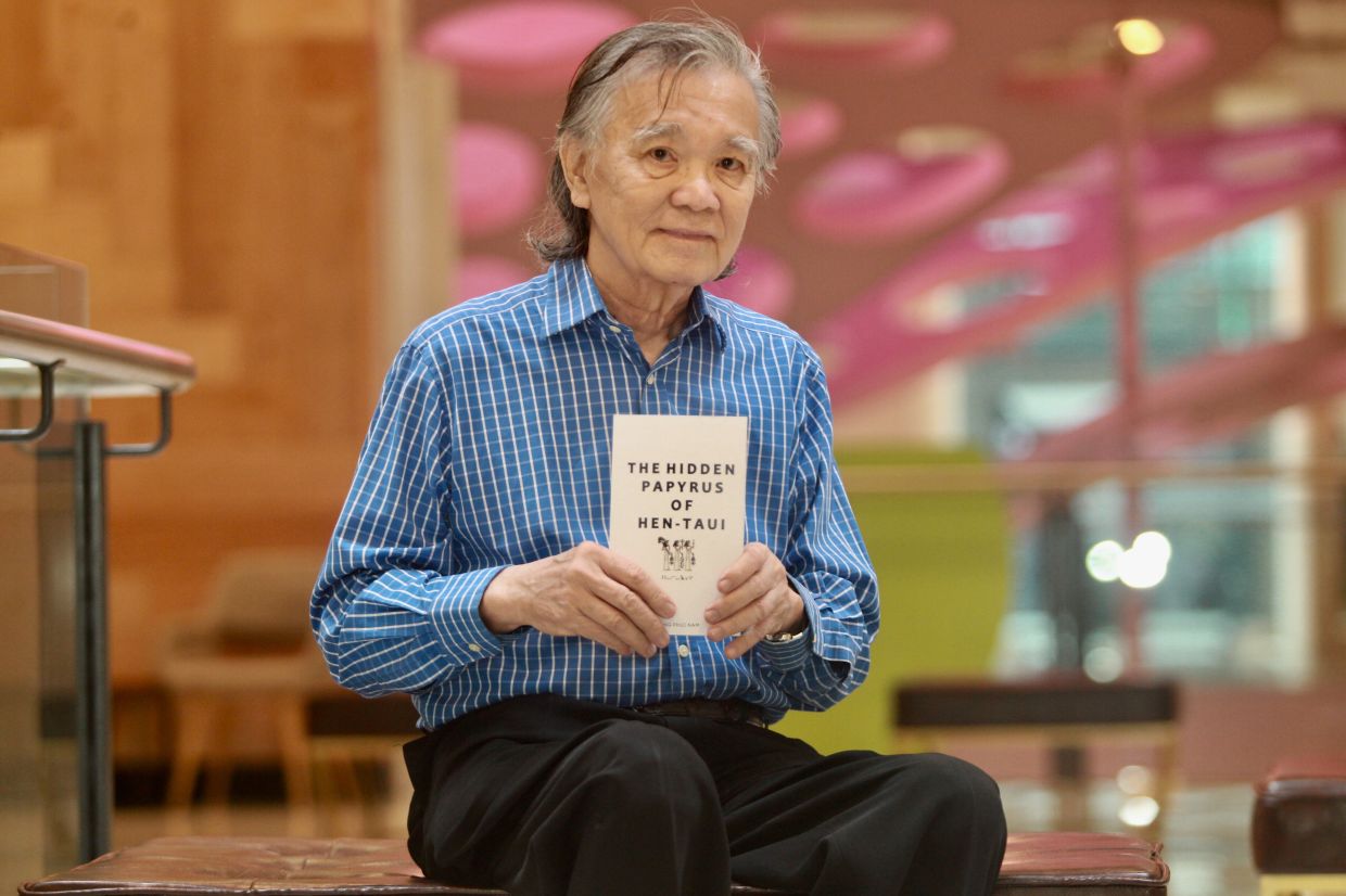 Two works from the late Wong Phui Nam (1935–2022), including 'The Hidden Papyrus Of Hen-taui' from his 2019 collection, are part of the new anthology. Photo: The Star/Filepic 