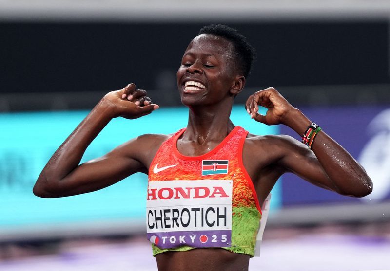 Athletics-Cherotich takes women's 3,000m steeplechase gold in Tokyo