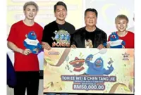 Monster thanks for badminton heroes