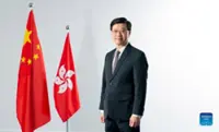 Hong Kong leader focuses on boosting economy, livelihoods