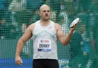 Athletics-Discus inferno: Australia's Denny eyes Tokyo throwdown with world record holder Alekna