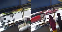 QuickCheck: Did a motorcyclist smash a Pengkalan Chepa stall's display cabinet in a fit of road rage?