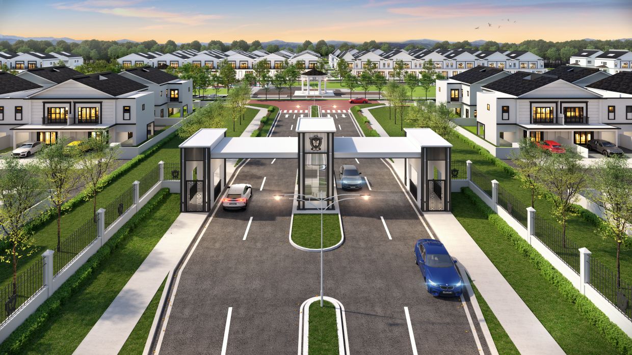 Hi.Jau West is a gated and guarded community with round-the-clock security for safer, worry-free living.