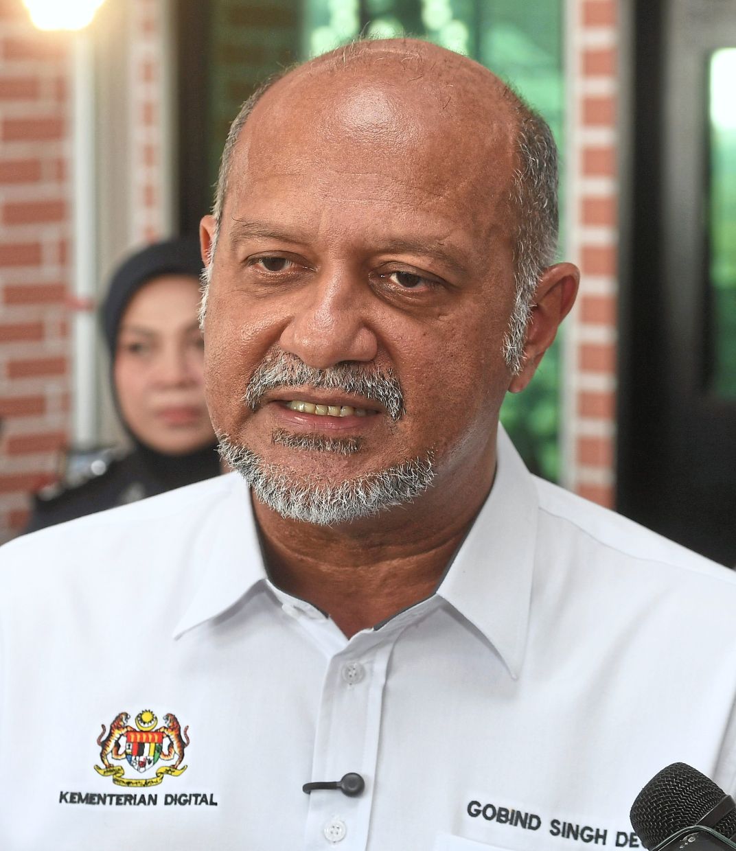 Gobind says the expo is a platform for working together to bring about an AI future that empowers people.
