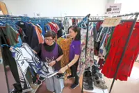 Putting used clothes to good, meaningful use