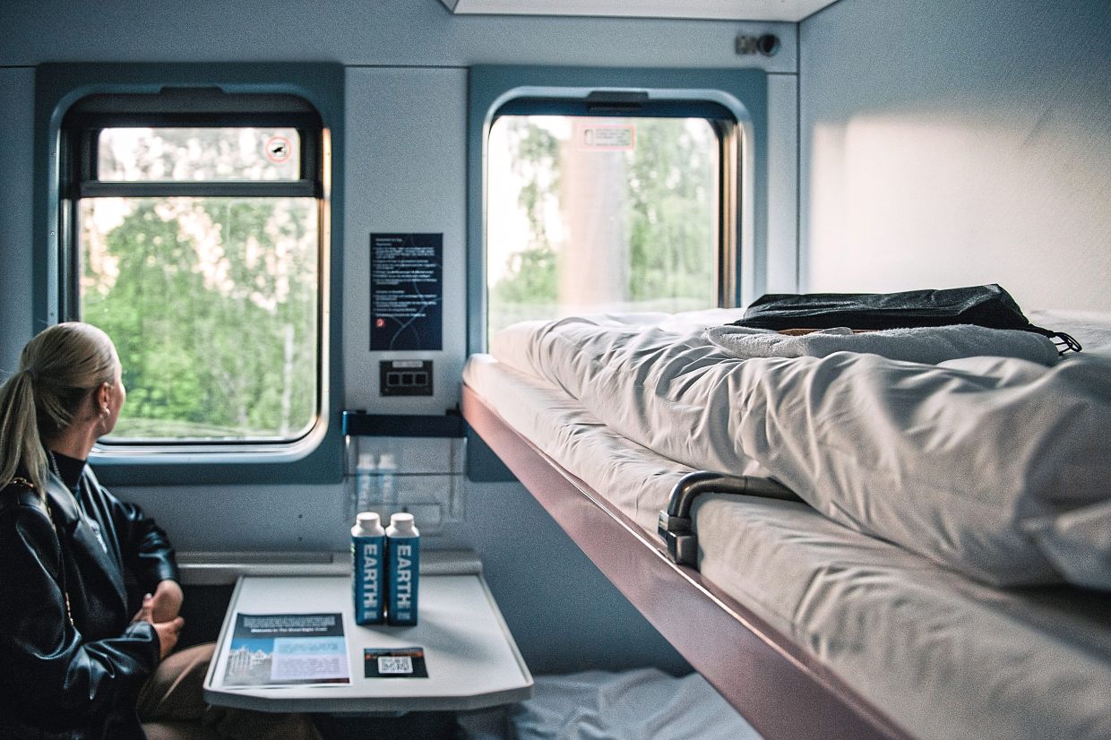 Many think of the climate when travelling, so taking the train instead of flying is an obvious choice for the sake of the environment. 