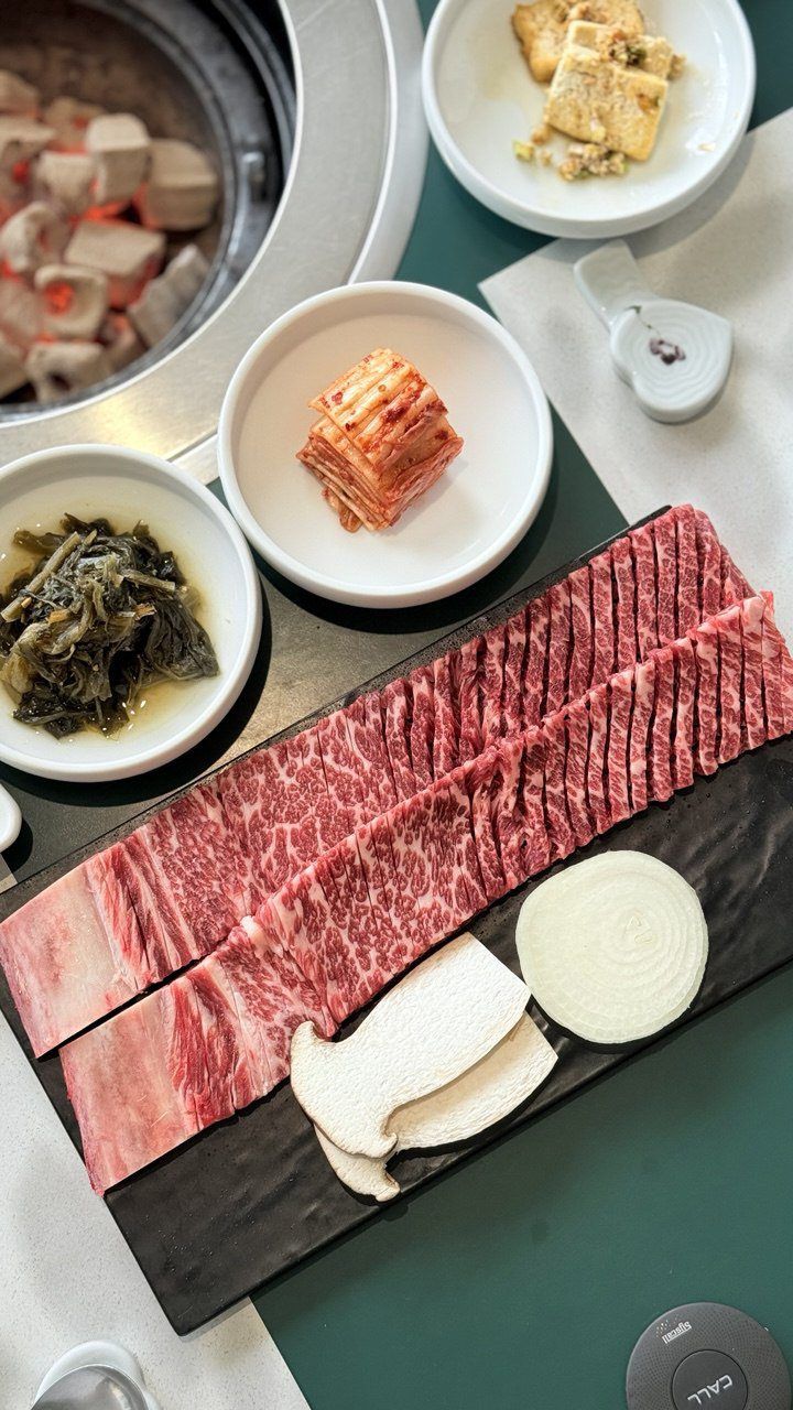 The diamond cut spare ribs is unique to Korea and offers a more tender textural experience. — Kung Jung