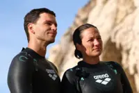 French couple plan three-month relay swim across the Atlantic
