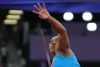 Athletics-Perseverance pays off as Angulo takes shock javelin gold