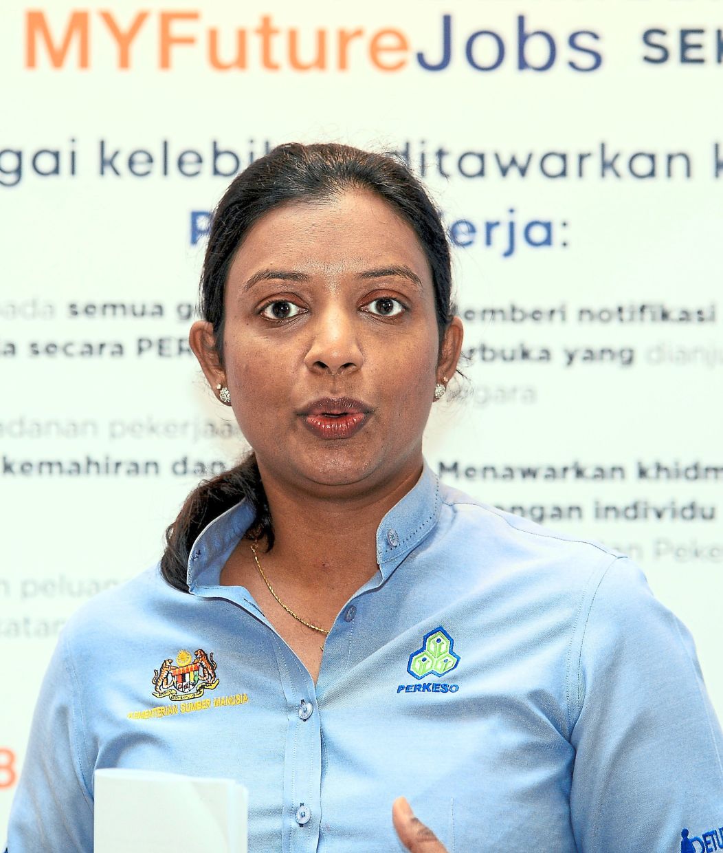 Gayathri says for now AI is not the main factor when it comes to retrenchment.