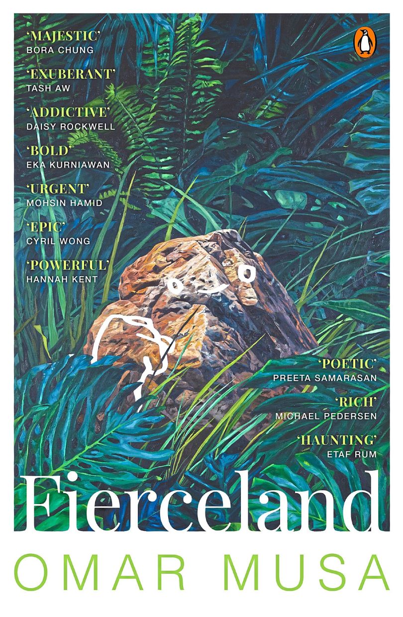 'Fierceland' is the second novel from Omar Musa, who draws on his Sabahan heritage in his work. Photo: Penguin Random House 