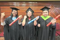 New graduates celebrate resilience and friendship