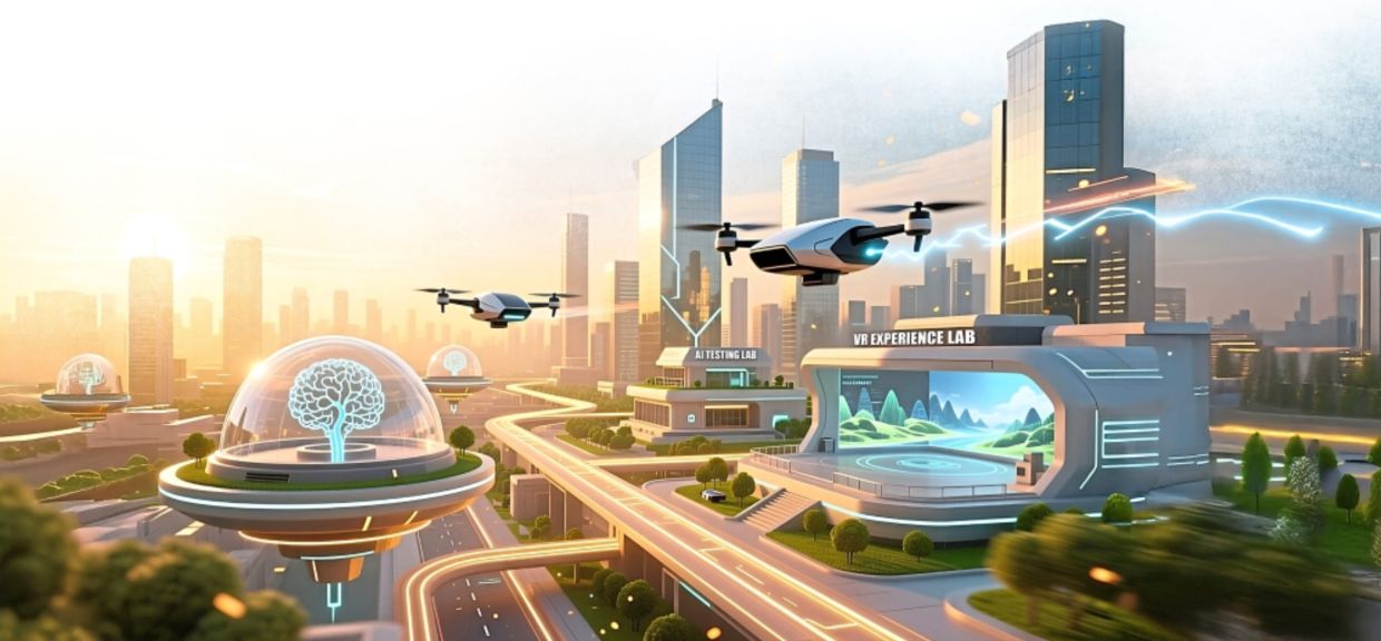 In establishing the AI Corridor, UPM seeks to eventually connect all Malaysian smart cities together with what it calls a “superhighway” that will see the deployment of drones and unmanned aerial systems. — This visual is human-created, AI-aided