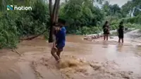 Thailand's Lom Sak hit hard! Pa Sak River floods for the fourth time this year
